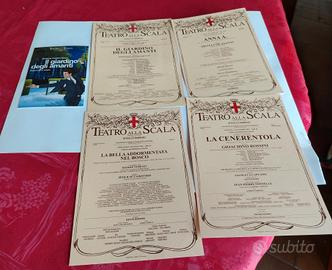 Collezione di 48 locandine Teatro alla Scala