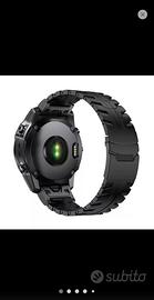 Cinturino in Titanio e ghiera per Garmin watch