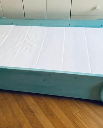 PEZZO UNICO - letto montessori bicolore