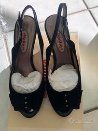 SCARPE MELLUSO NERE N°38 e 1/2