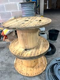 Bobina in legno per tavolini da esterno e interni