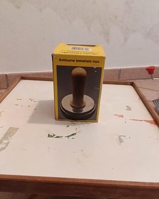 batticarne in acciaio inox 