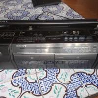 Radio vintage SONY CFS-DW30L  Megabass
