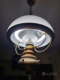 Lampadario vecchia america circolare led