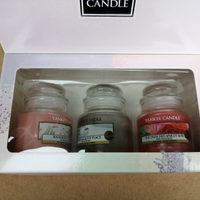 Confezione 3 giare Yankee Candle