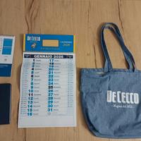 Kit Pasta De Cecco shopper calendario agenda 