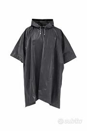 Set di 2 Poncho Impermeabili  neri