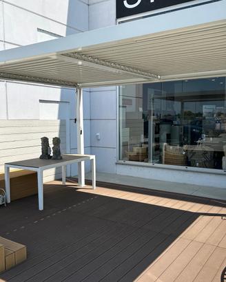 GAZEBO A  LAMELLE 3 X3  NUOVO