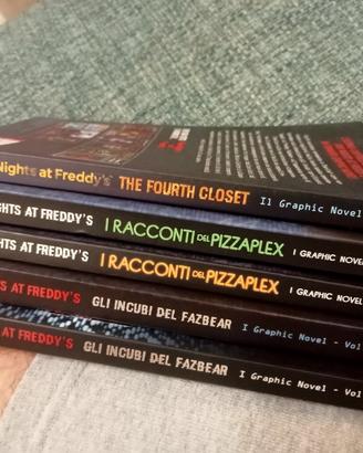 Graphic Novel Five night at Freddy 
