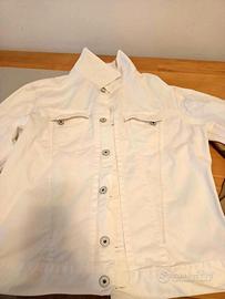 Giacca jeans bianca uomo Meltin' pot