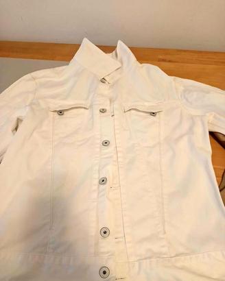 Giacca jeans bianca uomo Meltin' pot