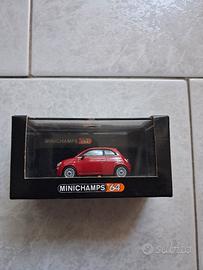 Minichamps Fiat 500 1/64 modellino da collezione e