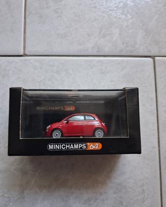Minichamps Fiat 500 1/64 modellino da collezione e