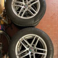 4 Cerchi gomme tmps 16 Alfa Romeo Giulia Giulietta