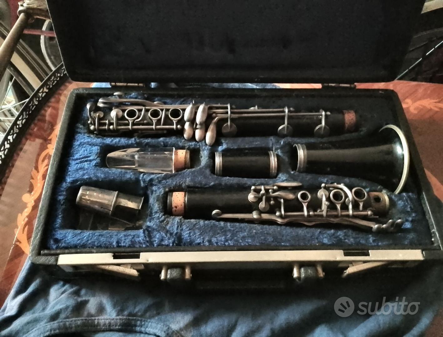 Modello Clarinetto Metallico 16cm - Con Supporto, Decorazione Musicale Per Scrivania O Collezione - Foto 9