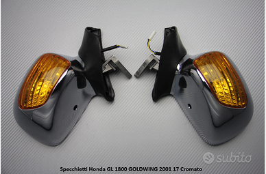 Specchietti HONDA GL 1800 GOLDWING 2001 17 Cromato