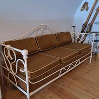 Divano ferro battuto 80×190 cm