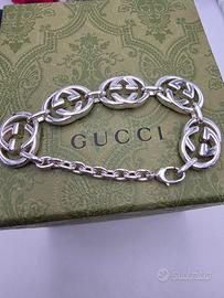 BRACCIALE GUCCI ARGENTO