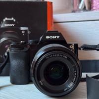 Sony A7 + obiettivo 28-70, F. 3.5-5.6 + accessori