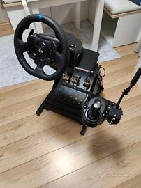 LOGITECH VOLANTE CON PEDALI G923 PC/PS4/PS5 bundle