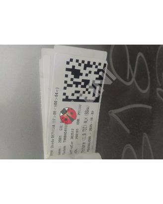 Motore in attesa di prova Skoda Octavia 2001