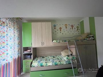 Cameretta con 3 posti letto