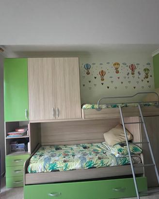 Cameretta con 3 posti letto
