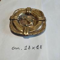 soprammobile  posacenere di ottone 