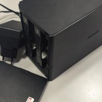 NAS Buffalo LinkStation 520D RAID 0 e  1