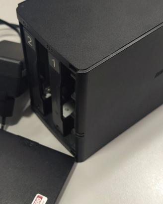 NAS Buffalo LinkStation 520D RAID 0 e  1