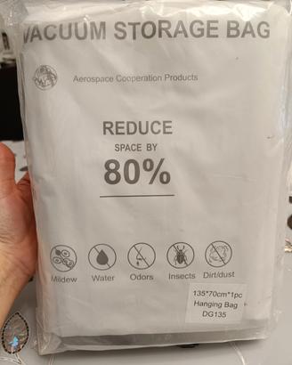 Sacchetti sottovuoto per vestiti 4pz 