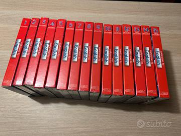 Corso d’Inglese in 15 cofanetti - NUOVI