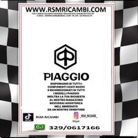 TUTTI I RICAMBI PER PIAGGIO