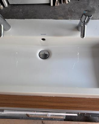 Lavabo e mobiletto Duravit doppio