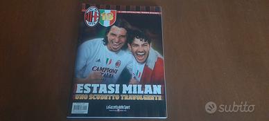 Libro con La Gazzetta dello Sport " Estasi Milan"