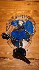 Ventilatore 12V per auto con pinza orientabile