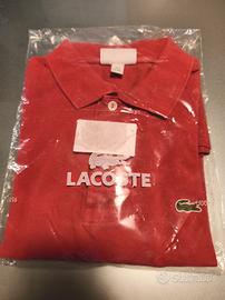 Lacoste polo 7/XXL uomo bordeaux/corallo 