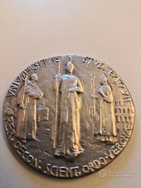 Medaglia in argento 800 Università di PD/VR