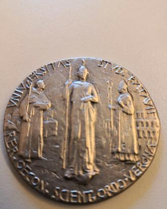 Medaglia in argento 800 Università di PD/VR