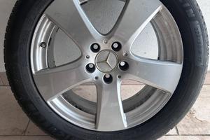 Cerchi Mercedes 17 + gomme Michelin e sensori TPMS