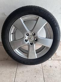 Cerchi Mercedes 17 + gomme Michelin e sensori TPMS