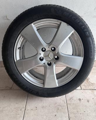 Cerchi Mercedes 17 + gomme Michelin e sensori TPMS