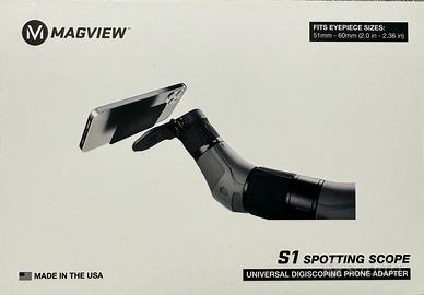 Adattatore magnetico per cannocchiale