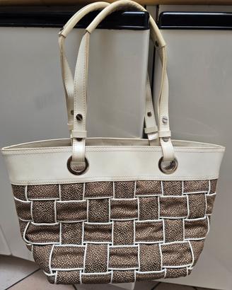 Borsa Borbonese Pelle Vernice con Dustbag