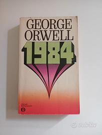 LIBRO ITALIANO-1984-G.ORWELL-MONDADORI-DEL 1987