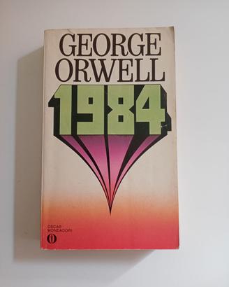 LIBRO ITALIANO-1984-G.ORWELL-MONDADORI-DEL 1987