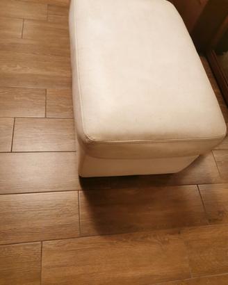 Pouf in pelle 