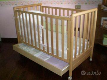 FOPPAPEDRETTI - Lettino In Legno Naturale Mod Susy