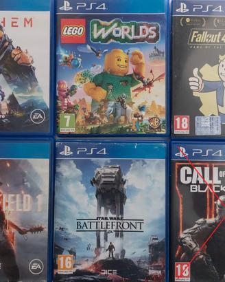 Giochi Sony PS4 originali