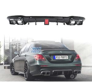 DIFFUSORE MERCEDES W213 16-23 LOOK BRABUS NERO LUC